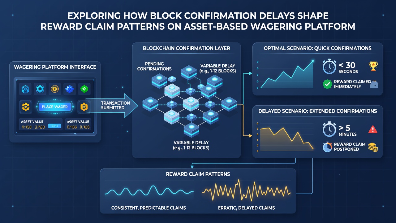 Analyse von Belohnungsansprüchen und Blockverzögerungen auf Krypto-Plattformen