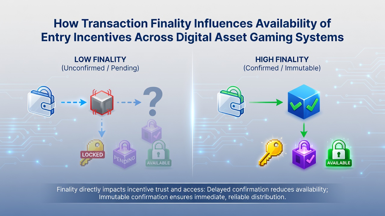 Auswirkungen der Transaktionsfinalität auf Bonusverteilung in Crypto-Gaming