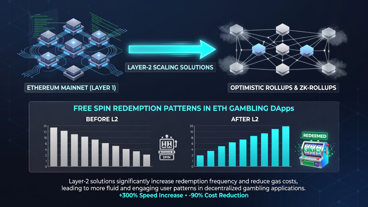 Grafische Analyse von Einlösungsmustern für Free Spins auf Layer-2-basierten Ethereum-Plattformen